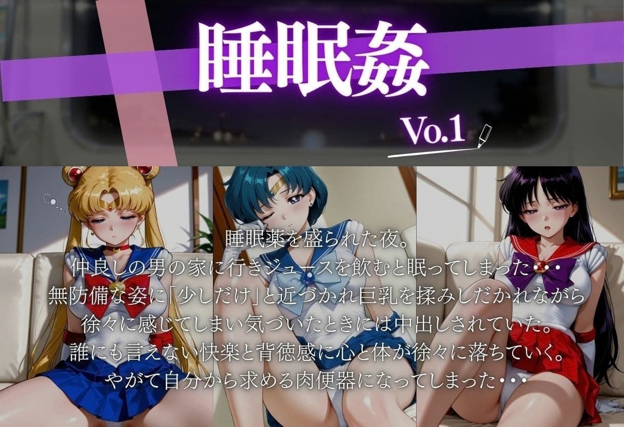 睡眠姦〜生意気な巨乳美少女を眠剤で眠らせ拘束レ●プ〜五等分◯花嫁篇。 サンプル2