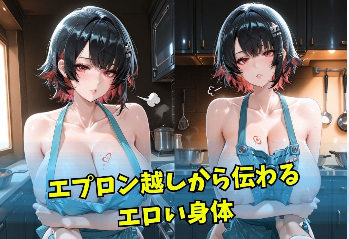 裸エプロンでお出迎え〜そのまま 中出しSEX〜 サンプル4