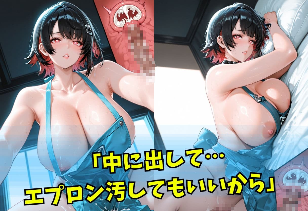 裸エプロンでお出迎え〜そのまま 中出しSEX〜 サンプル7