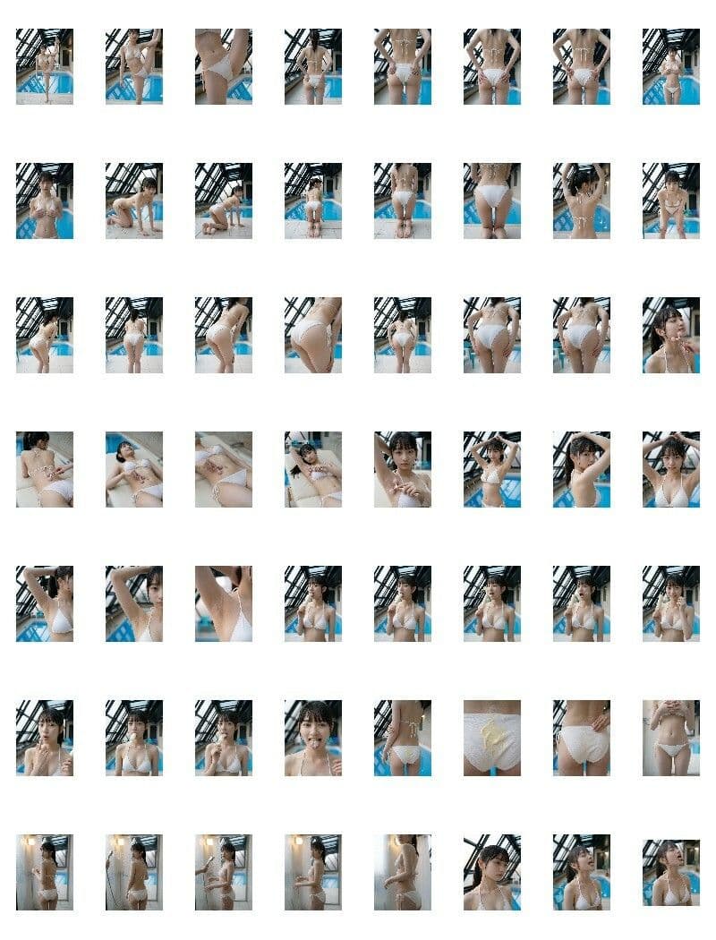 【AI生成】写真集No.006 聖地のプール結衣YUI サンプル4