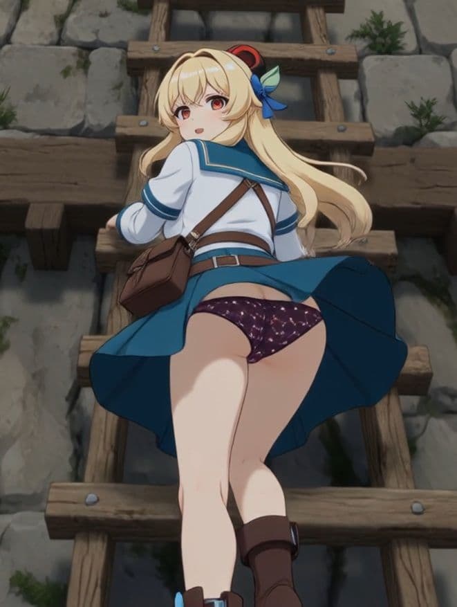 パンチラ好きの俺が異世界へ転生したらパンツ見放題だった件1 サンプル3