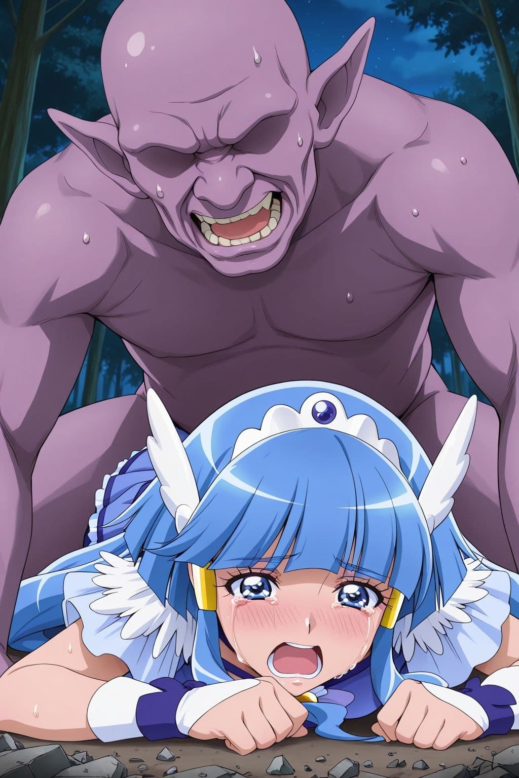 淫魔vsプ○キュア〜キュ○ビューティの敗北〜 サンプル6