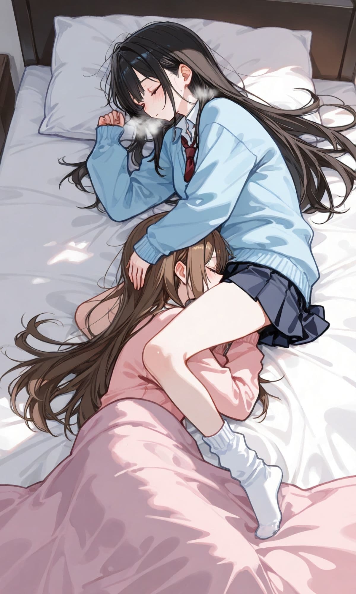 【百合】【即クンニ】見えない秘部に惹かれて サンプル2