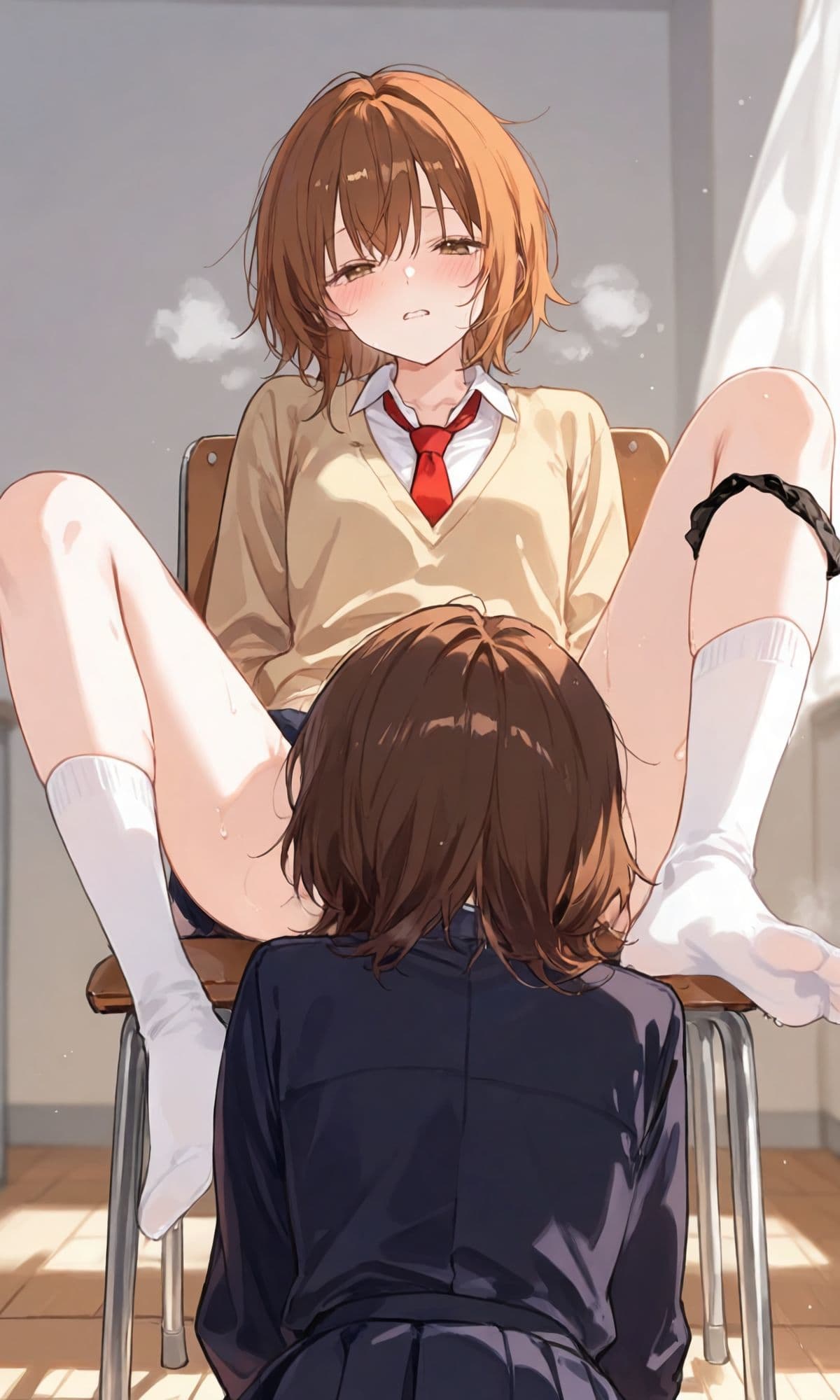 【百合】【即クンニ】見えない秘部に惹かれて サンプル3
