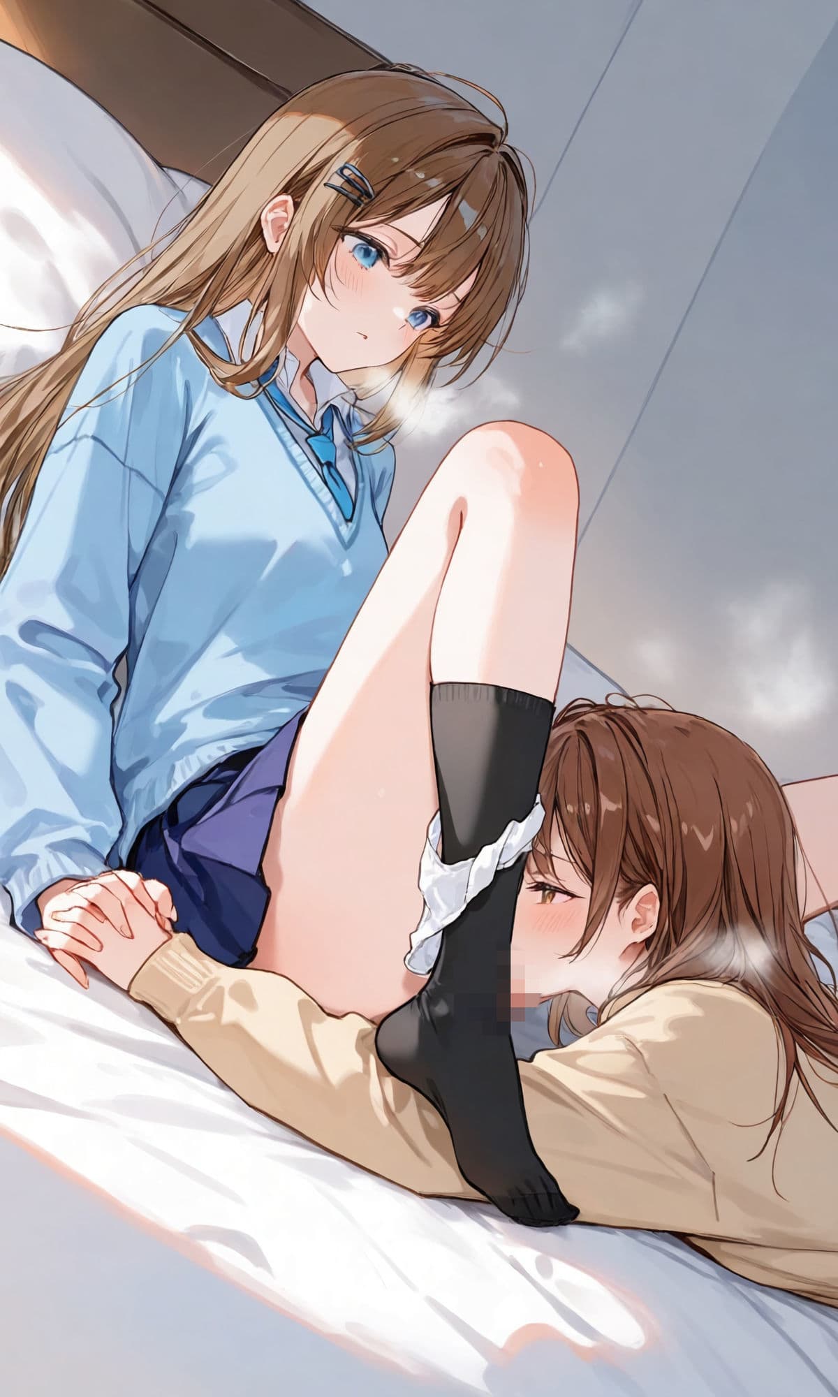 【百合】【即クンニ】見えない秘部に惹かれて サンプル8