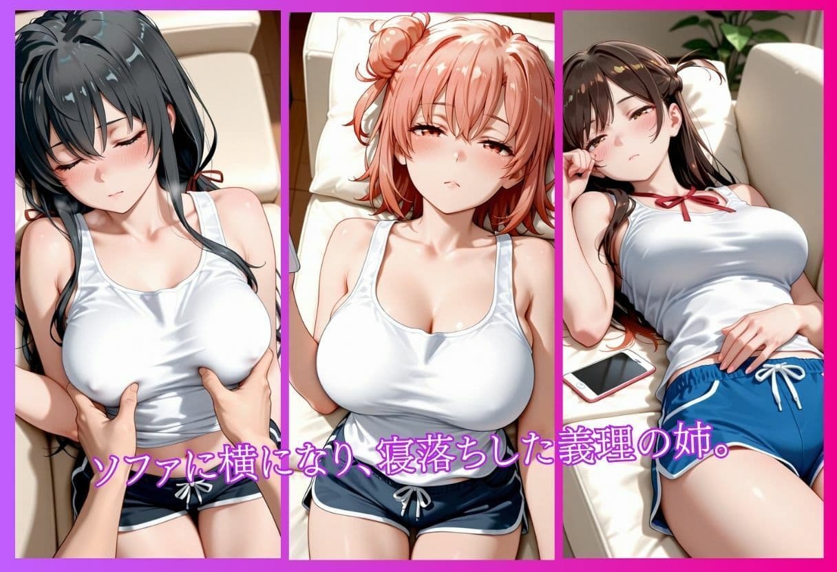 無防備な義理の姉 サンプル1