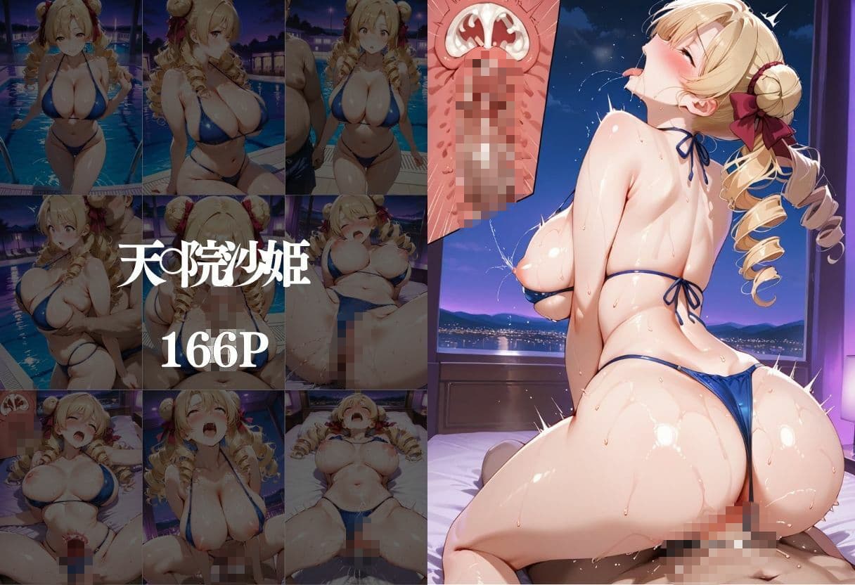 高級ホテルのプールでナンパして大量中出しSEX ToL●VEる編 サンプル3