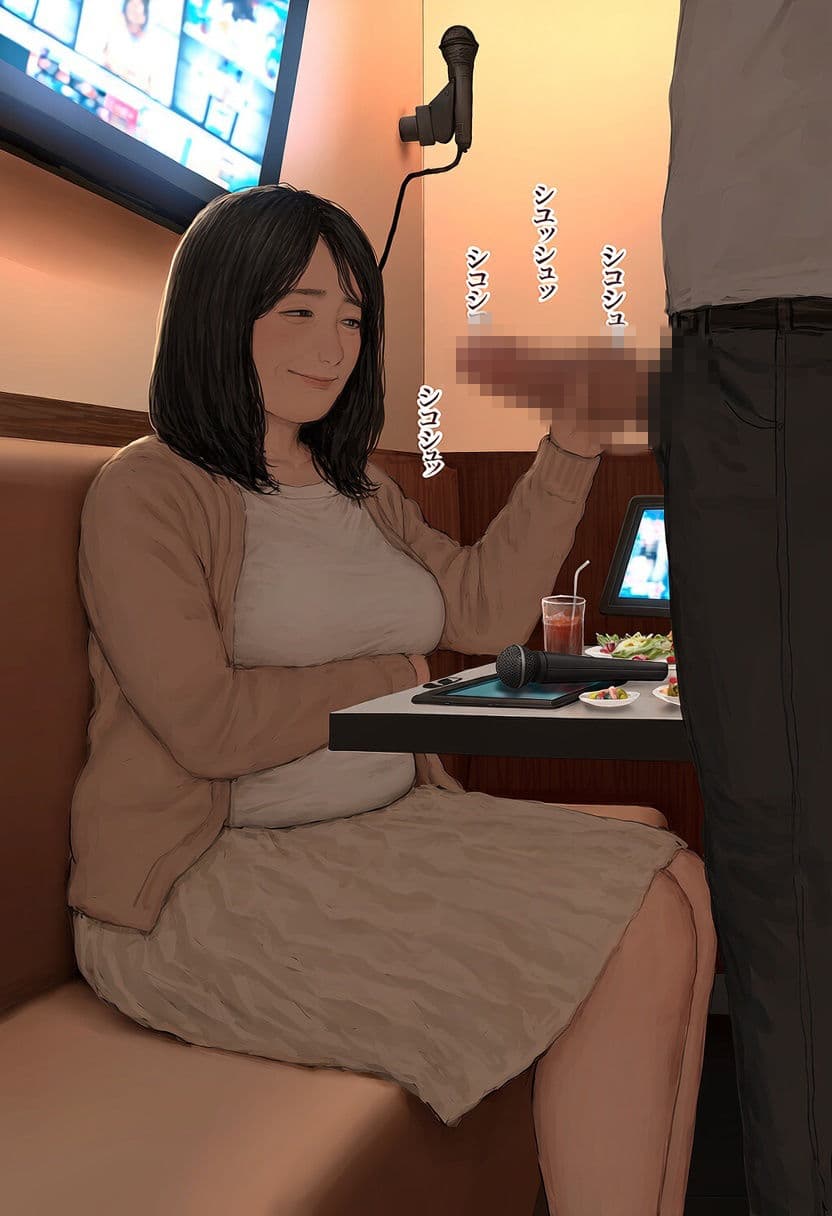 『熟れた女の、手ほどき。』 ― 熟女手コキCG集 ― サンプル2