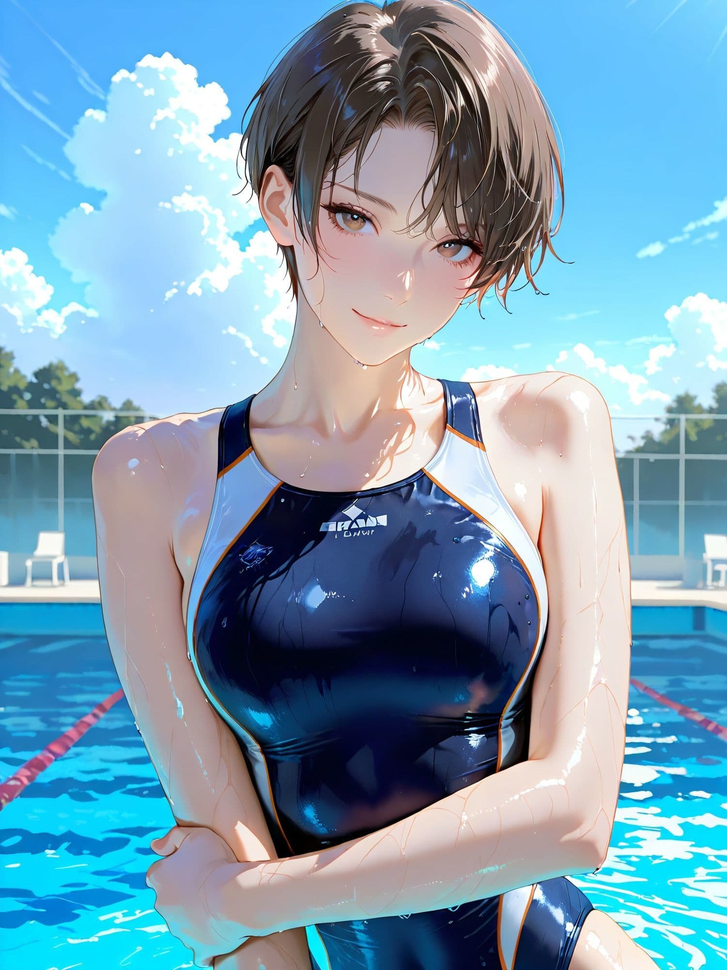 競泳水着女子 サンプル2