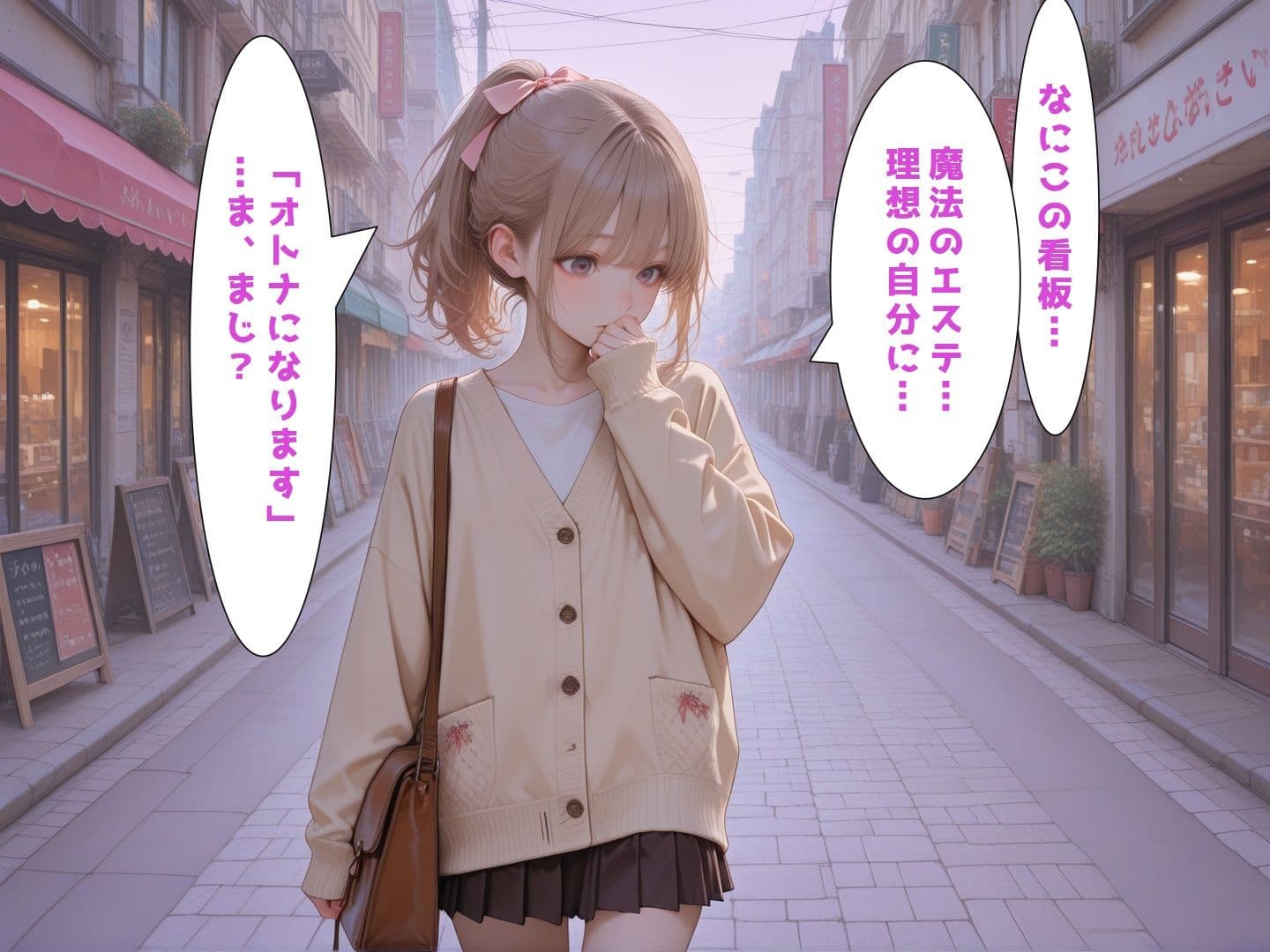 巨乳になるだけのハズだった サンプル1