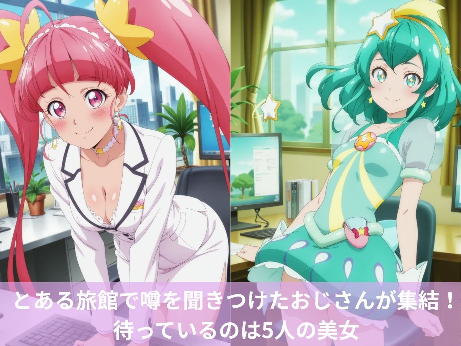 性欲へとバグった娘とハーレム旅館（スター☆トゥインクルプリキ●ア）編 サンプル1