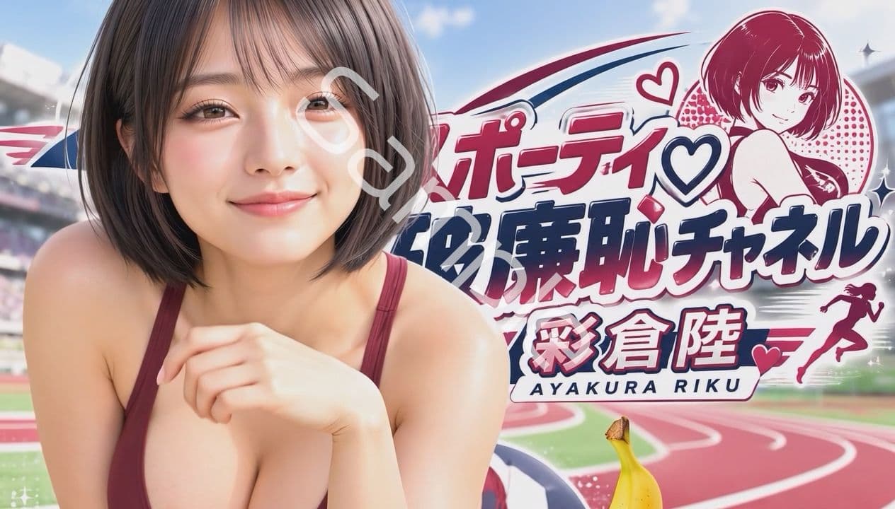 【▲50】彩倉陸の自撮りWEBラジオ『スポーティ★破廉恥チャネル』＃001:スタートラインの視線 サンプル2