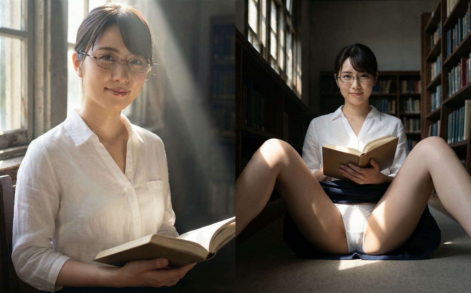 通常時→パンチラ 二画面パンチラ Vol.3【全71枚】 サンプル3