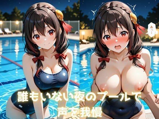 ゆん〇んと秘密の課外授業  スク水・ナース・メイド・セーラー服 ぜんぶ中出し サンプル1