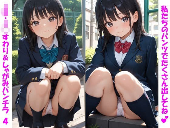 JK・J○すわり＆しゃがみパンチラ 4