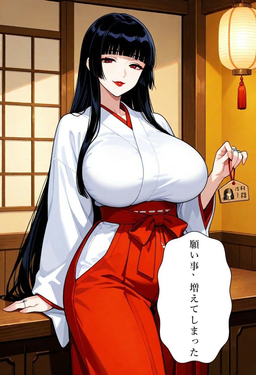 縁結び神社の若奥様は、参拝客を「ご利益」で食べる 〜人妻巫女・沙耶 （29） に、境内で飼われた話〜 サンプル8