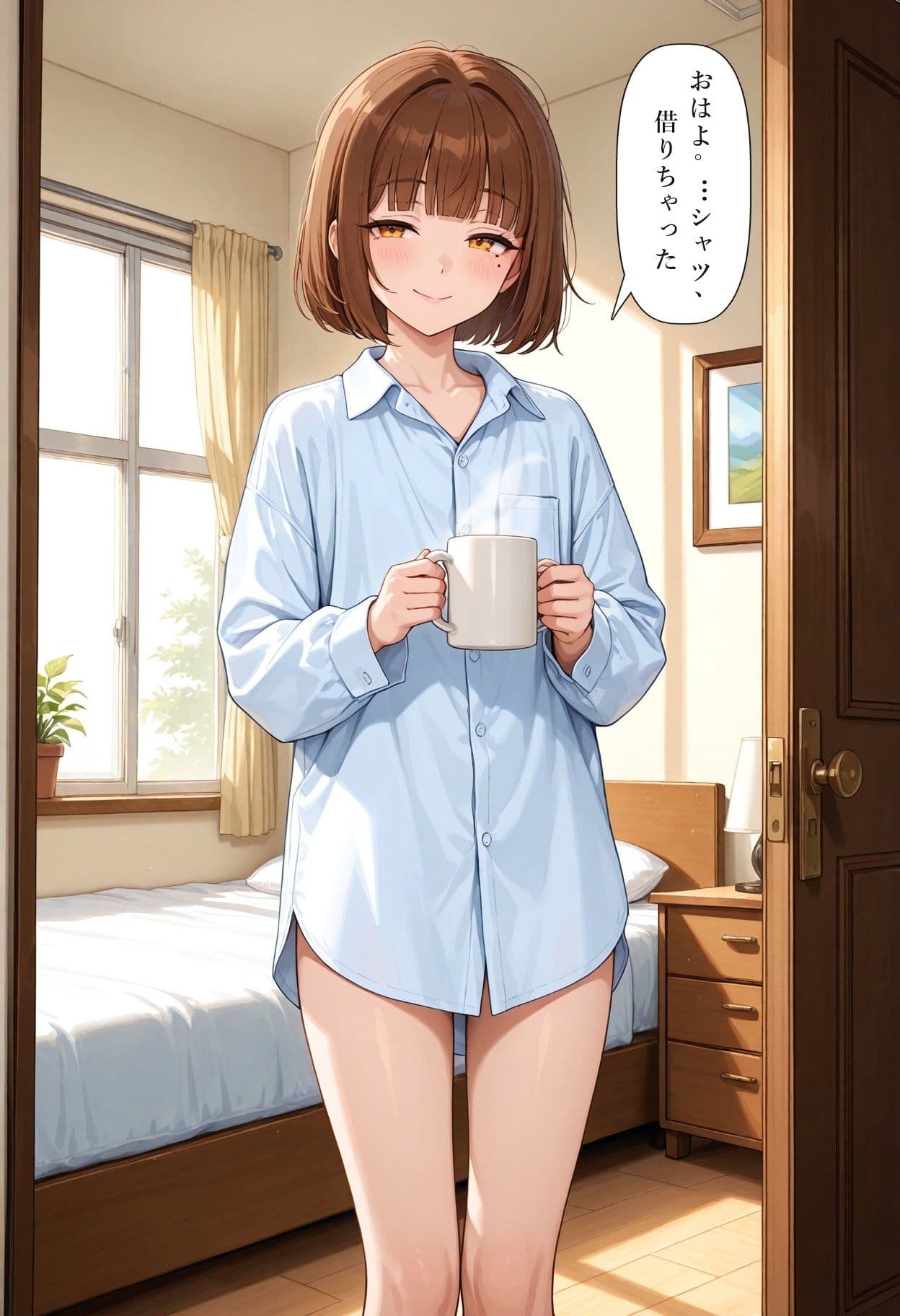 ［同期が男の娘になっていた話 ＃01］ 同期の遥が、休日は男の娘になっていた話 サンプル10
