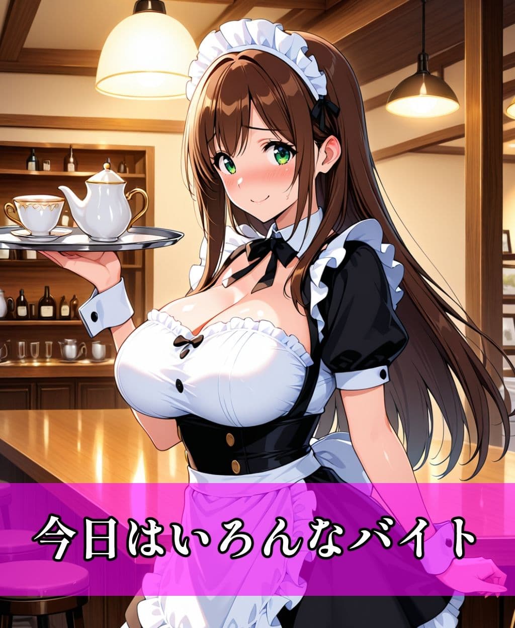 コスプレバイトって聞いてたのにHなご奉仕バイトだった件 サンプル3