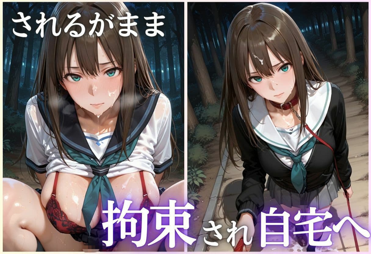 青姦からお持ち帰り〜変態ストーカー男の中出し拘束セックス〜vol.1 サンプル7