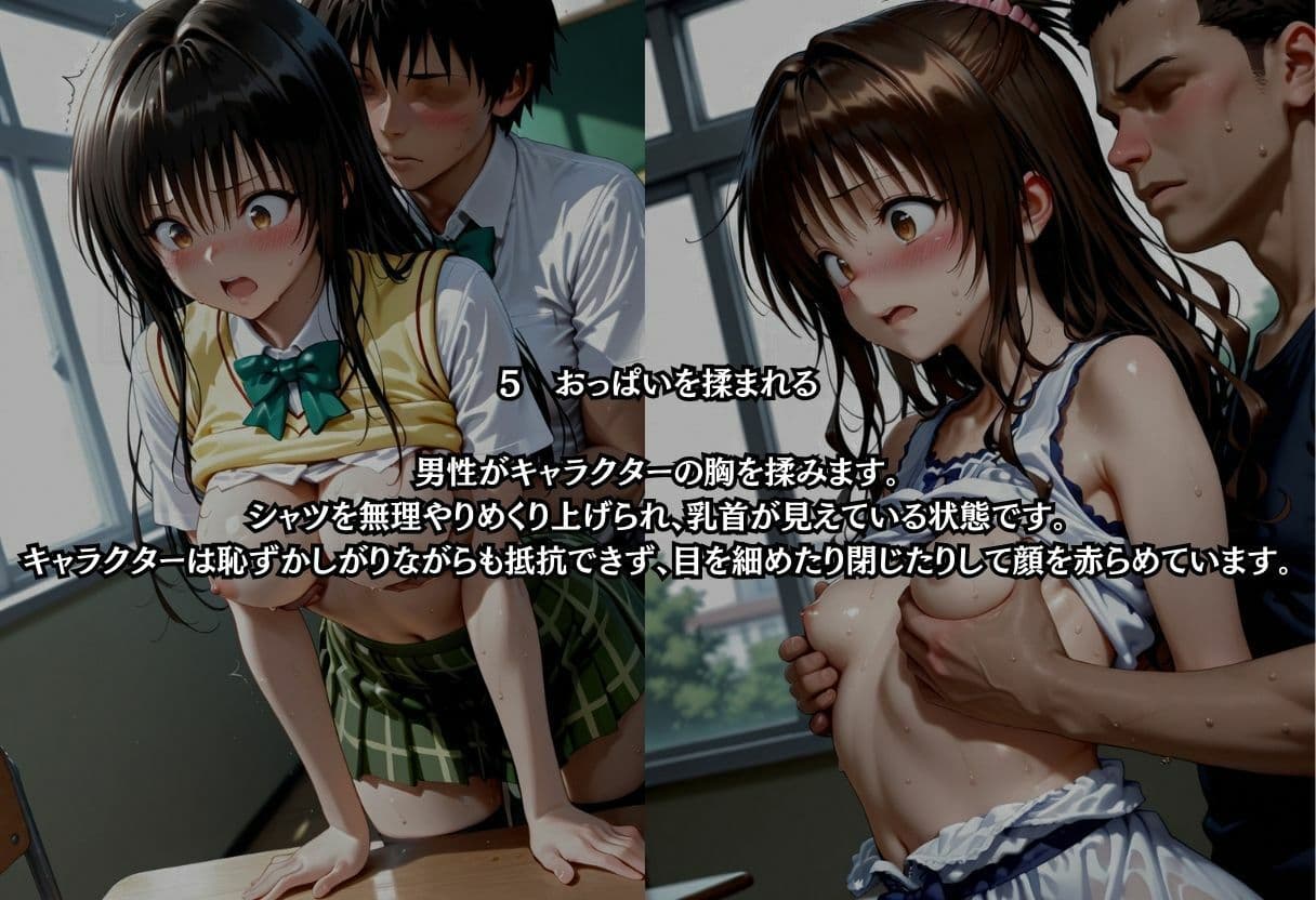 放課後、ふたなりは見つかってしまった。 サンプル5