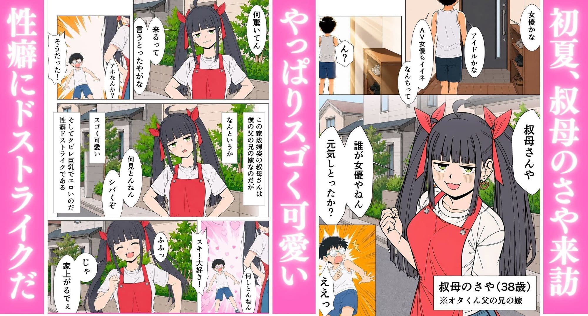 托卵するジト目叔母（38歳）〜初女体に大興奮な甥っ子ブラザーズと紡ぐ背徳の妊活記録〜 サンプル1
