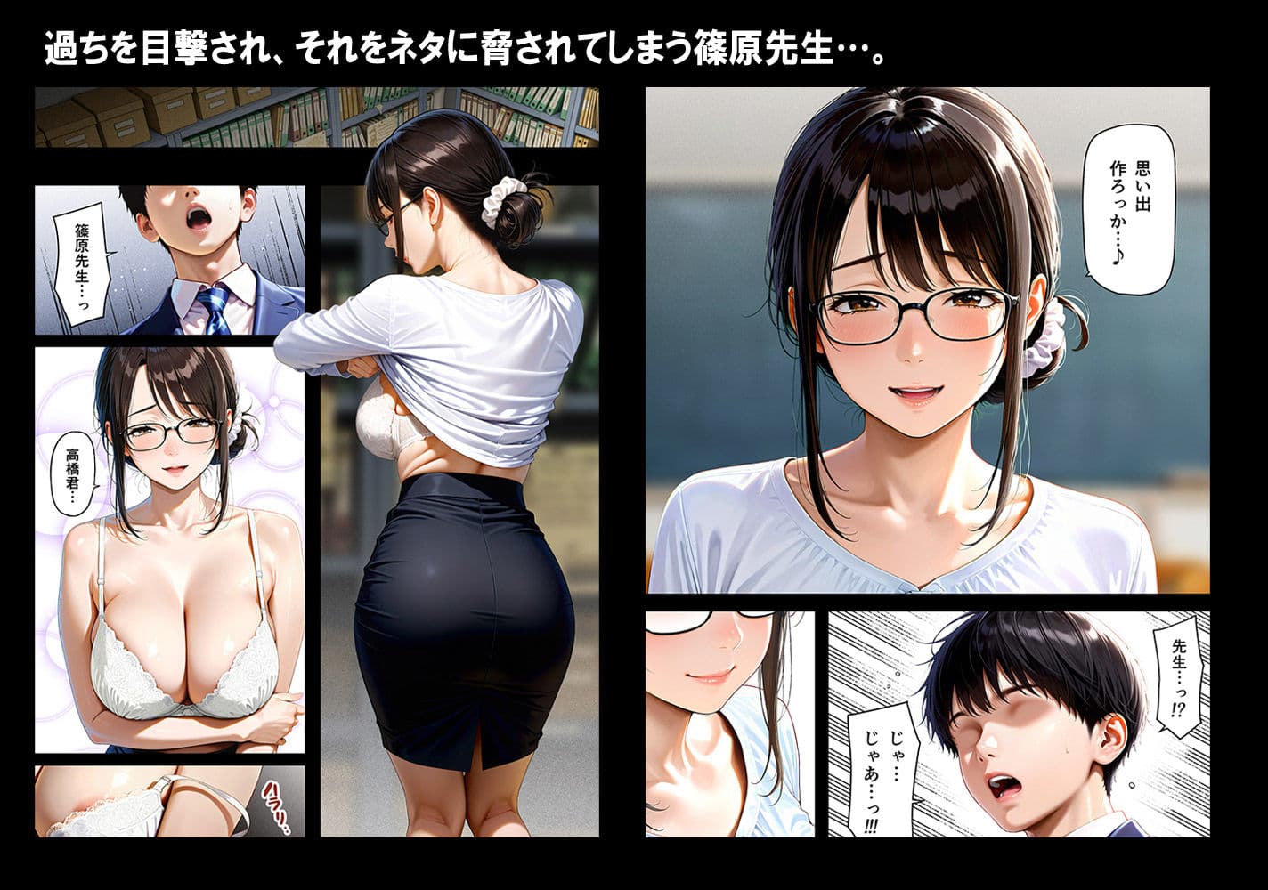 こそこそする女教師は篠原由紀です。 サンプル4