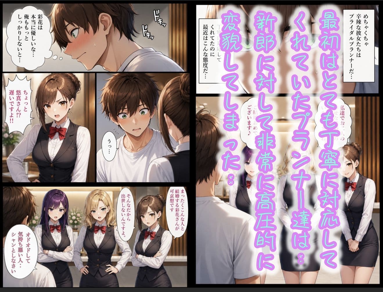 俺だけ何をしても許される世界seen4結婚式編 サンプル2