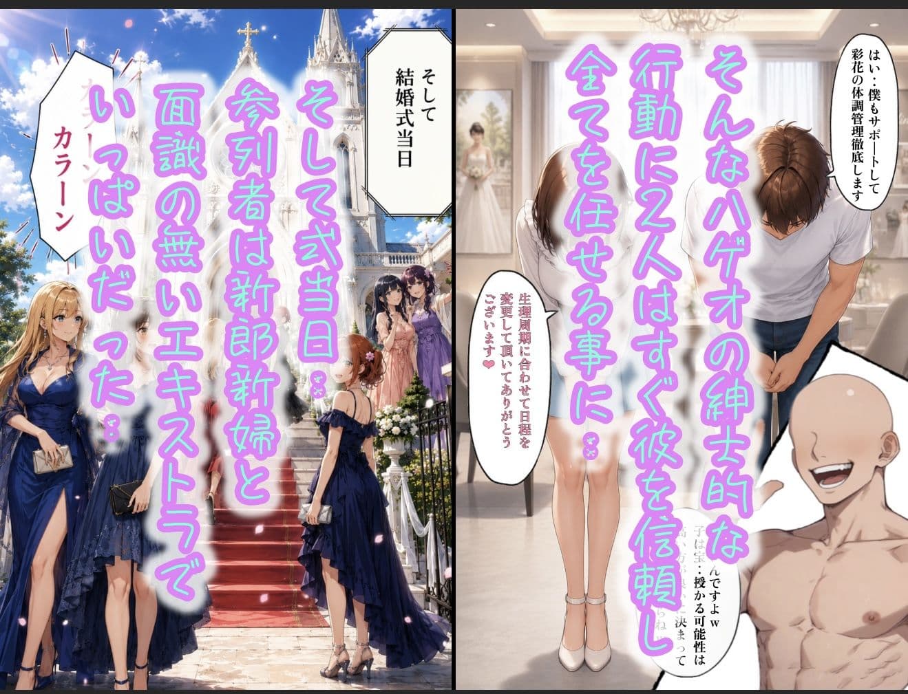 俺だけ何をしても許される世界seen4結婚式編 サンプル6