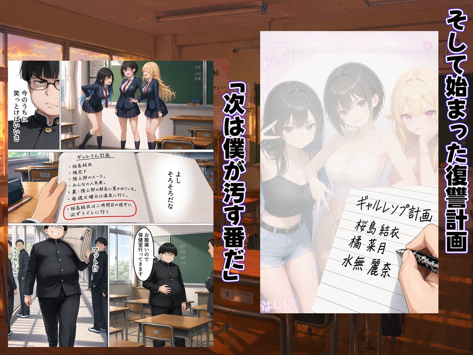 僕をいじめたギャルさん達に復讐する話ーリベンジ結衣編ー サンプル5