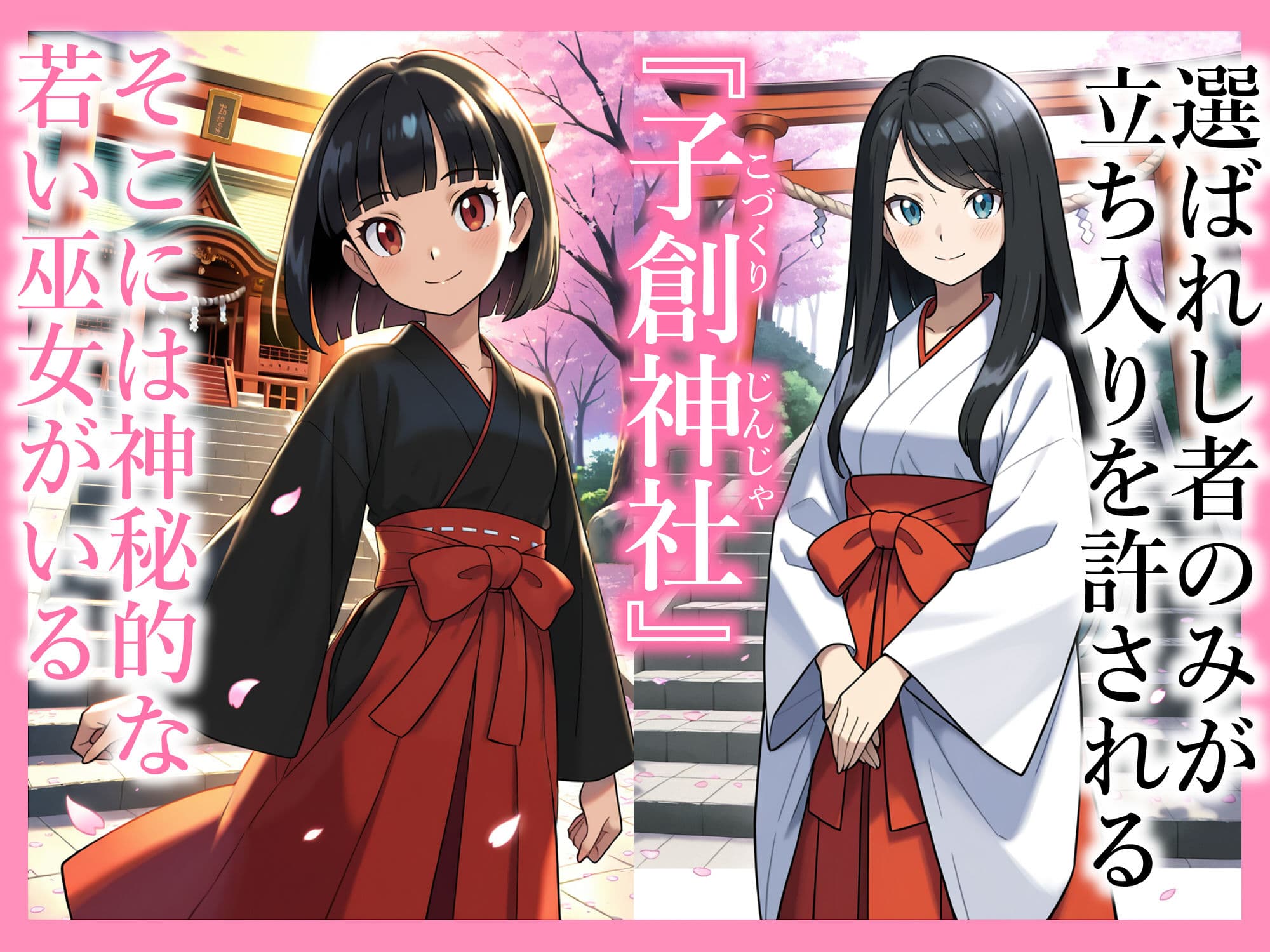 秘境神社の巫女【親子丼種付け物語】総集編 サンプル2
