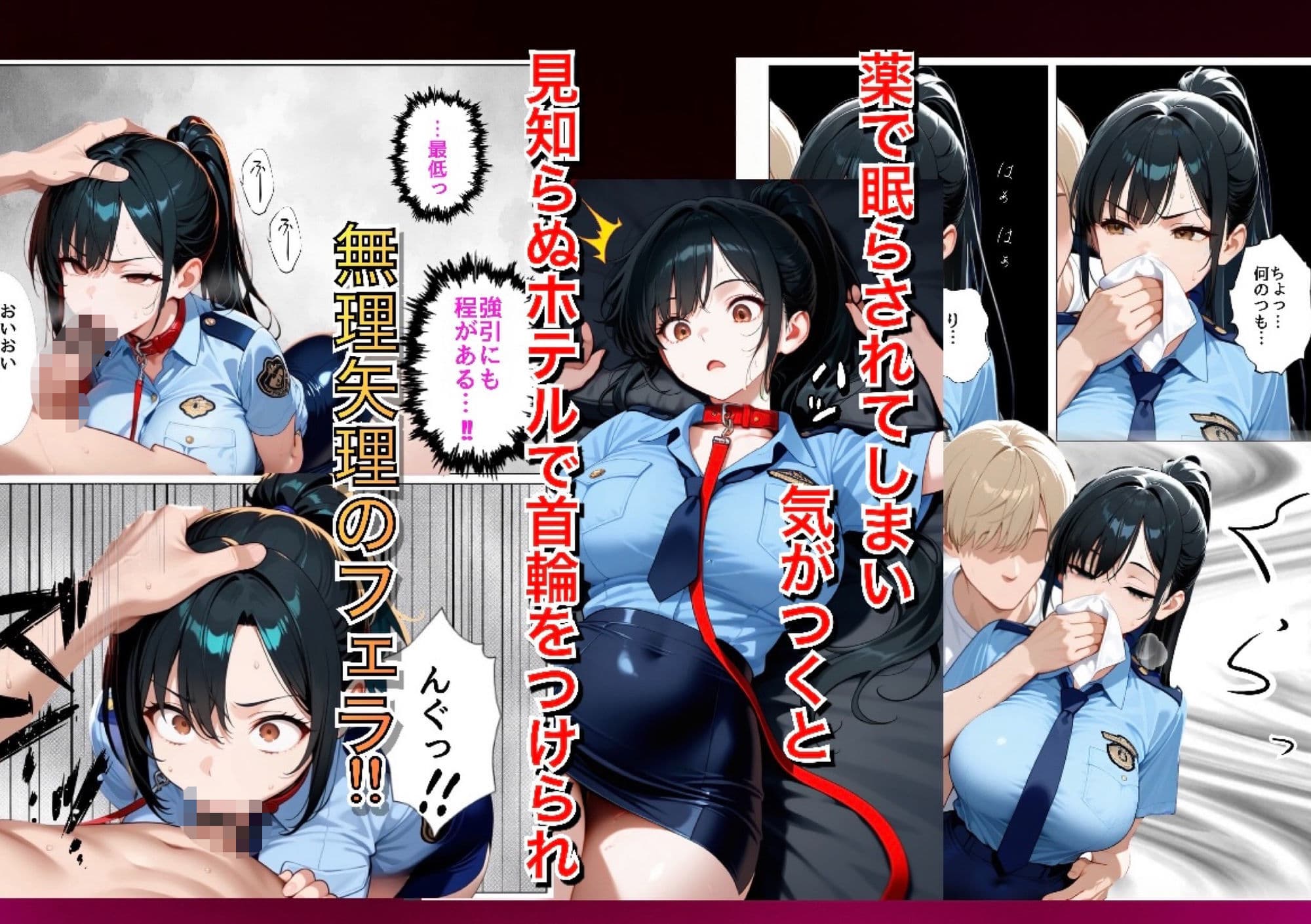 男嫌いな新卒警官を監×してマゾメス化させた結果 サンプル4