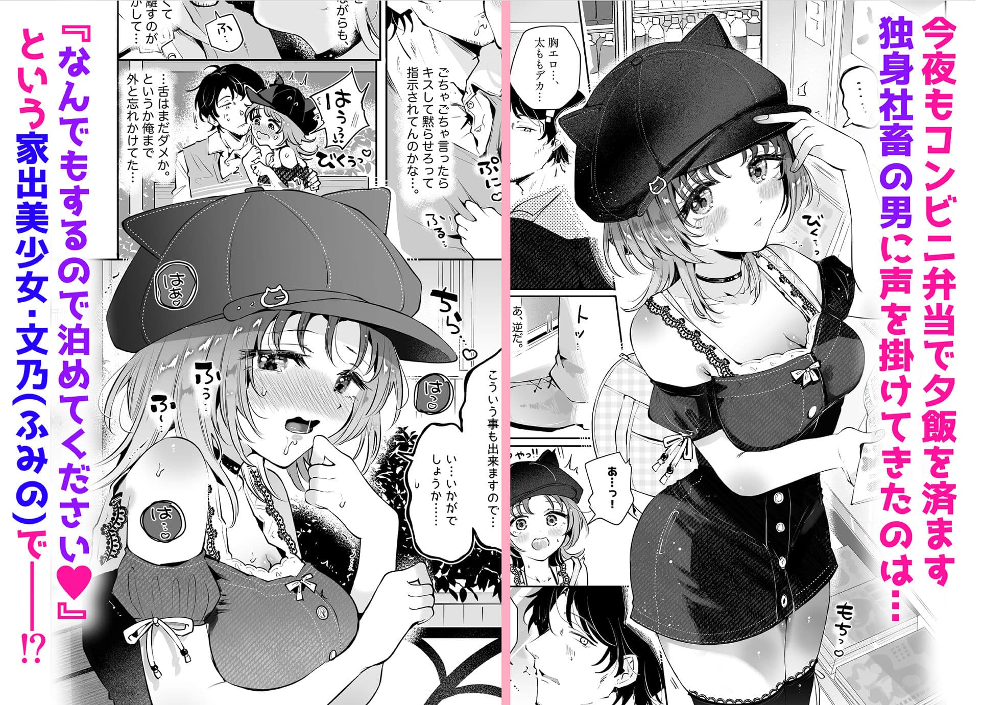 家出美少女〇〇を生オナホとして飼う話〜迷い猫の拾い方〜 サンプル1