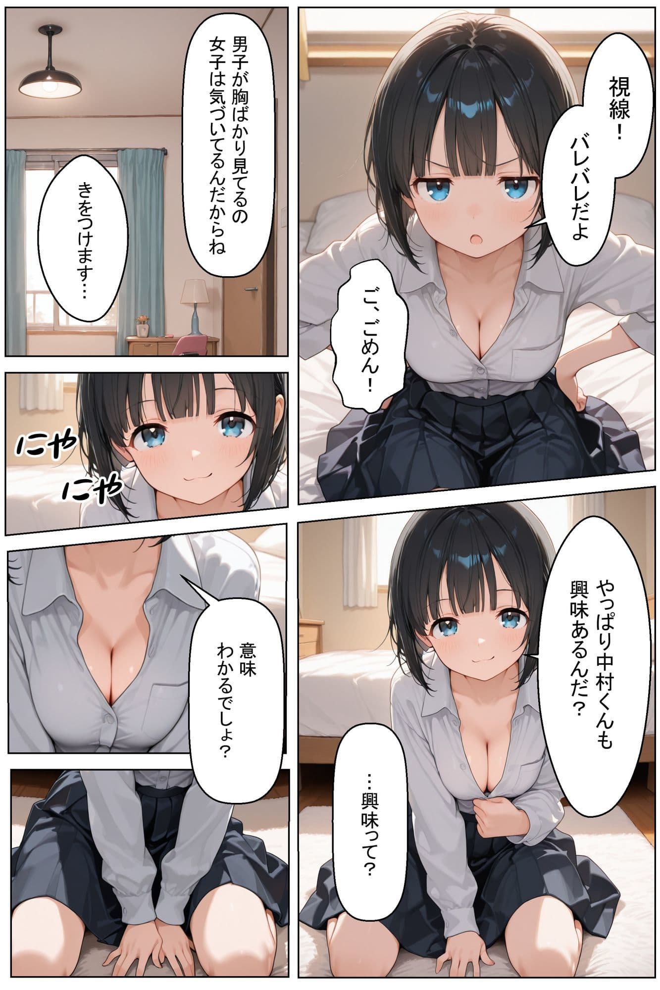 初めてできた彼女は巨乳のクラスメイトでした サンプル7