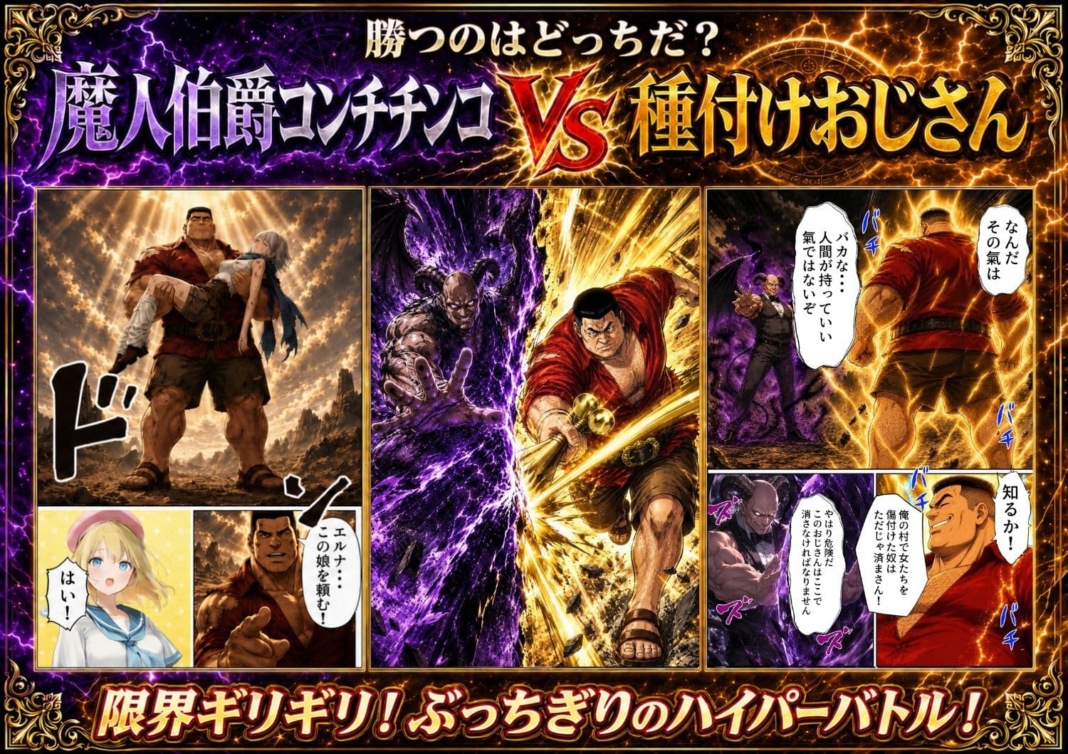 【銀髪の賞金稼ぎ編】追放された種付けおじさん、辺境でハーレム悪徳領主になる第2巻 サンプル6