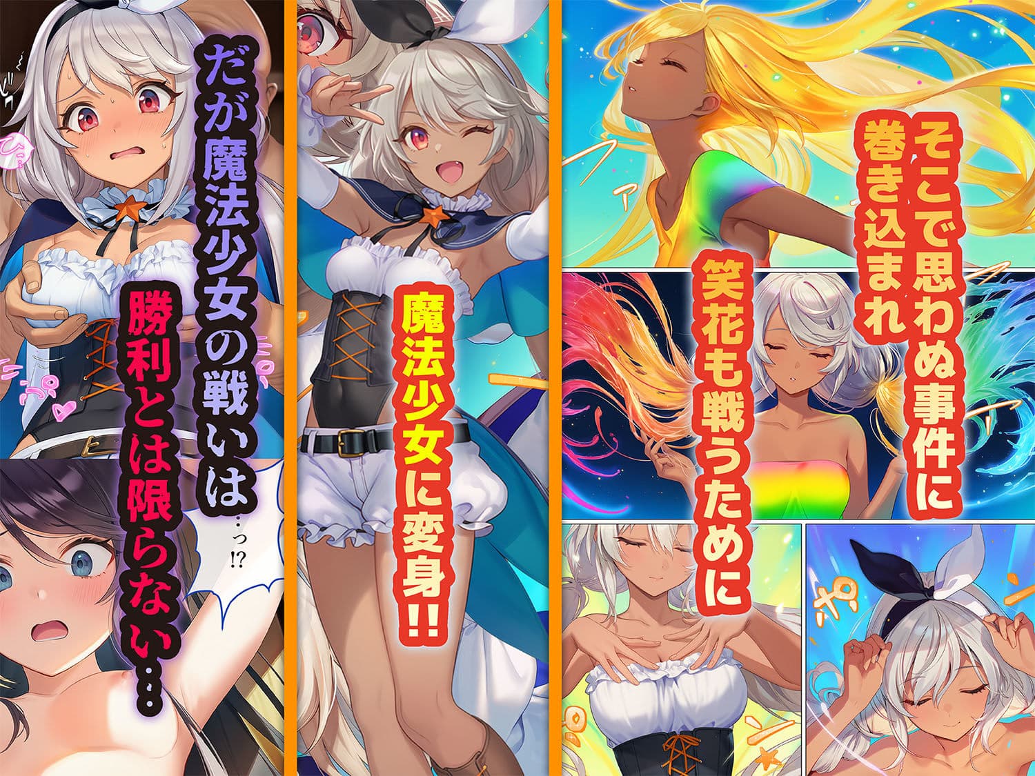 魔法少女WISHES 搾乳牧場編 笑花＆叶BAD サンプル2