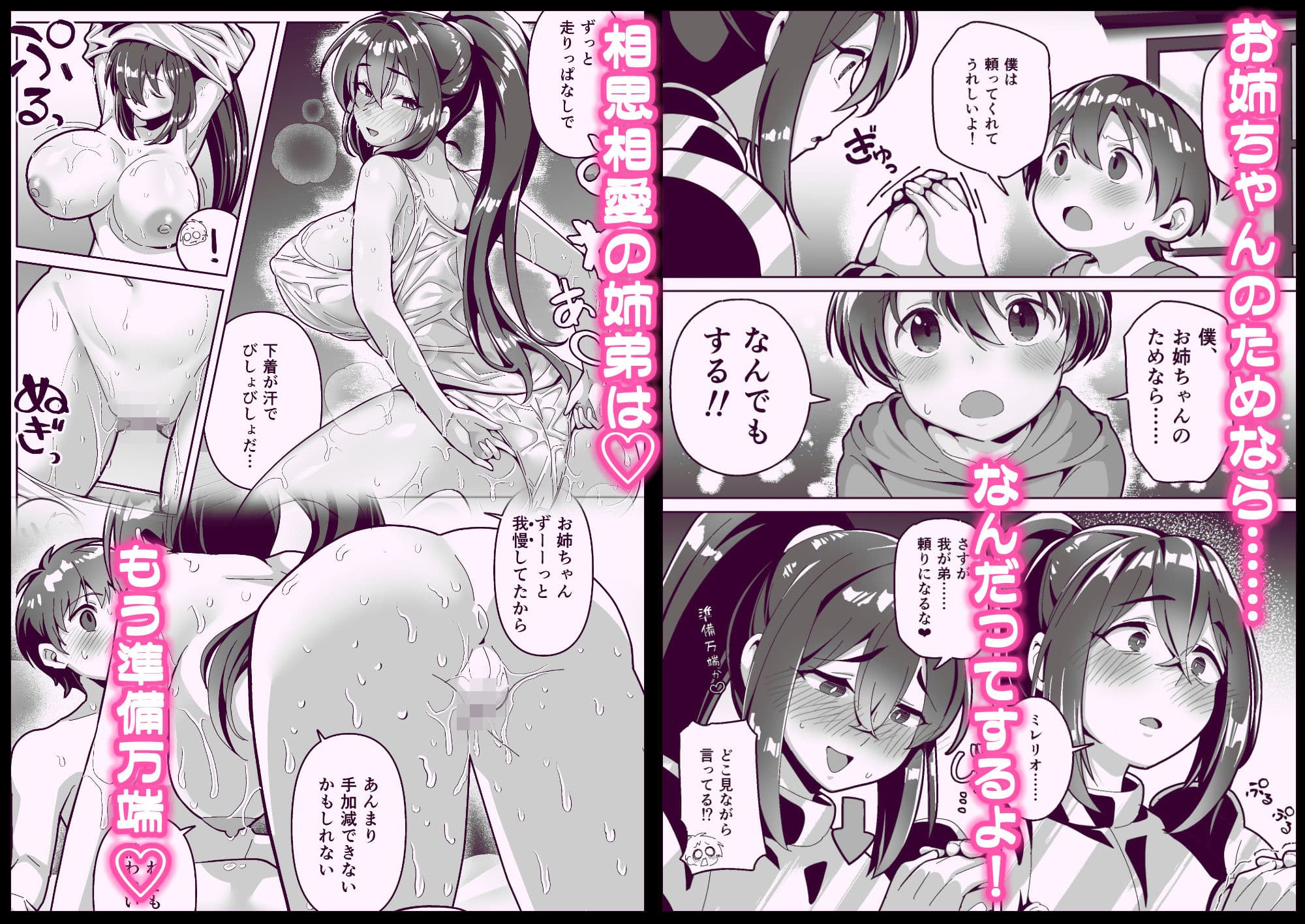 弟よ！SEXしないと死んでしまう呪いにかかってしまった姉を助けてくれないか！！ サンプル2