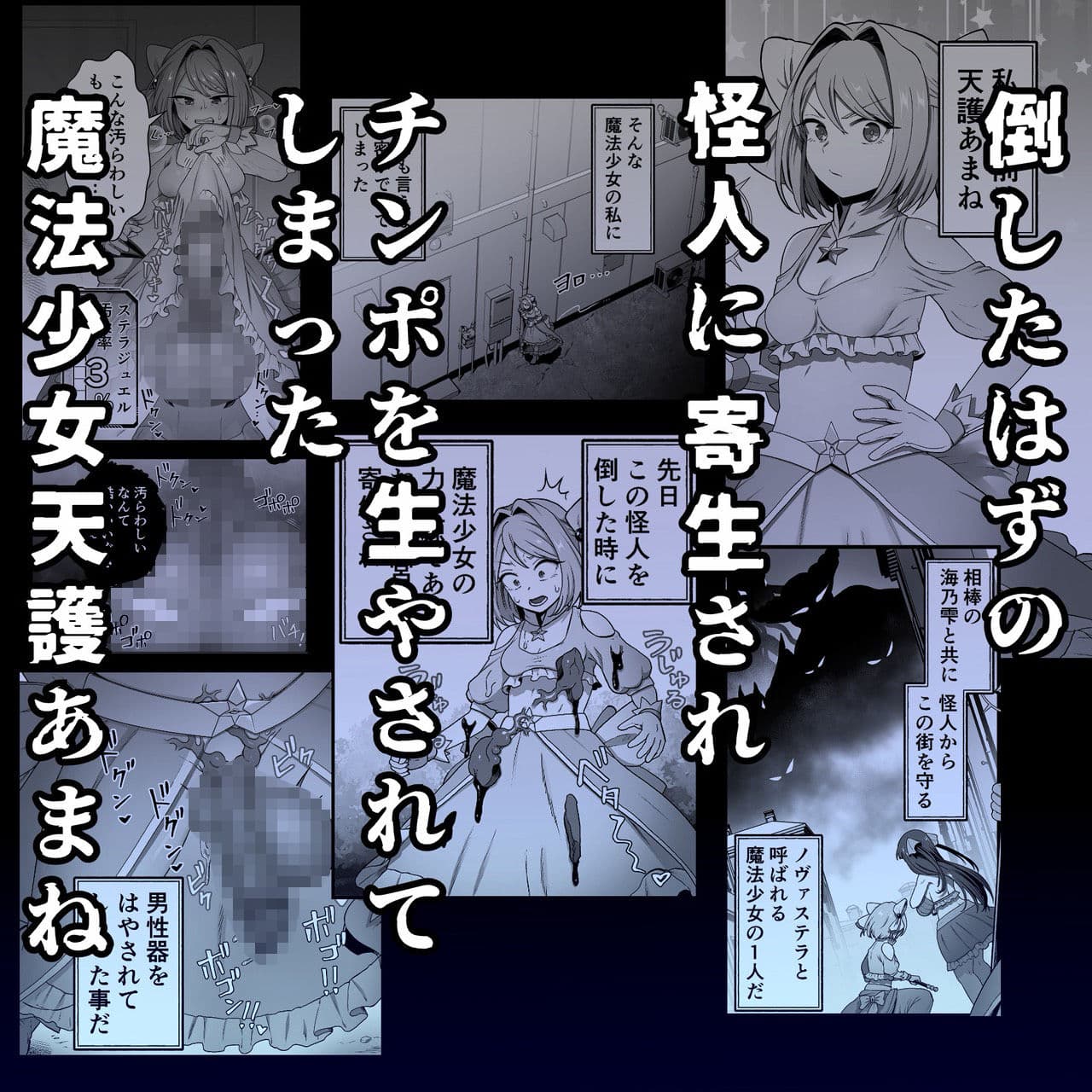 寄生怪人誕生〜悪堕魔法少女〜 サンプル1
