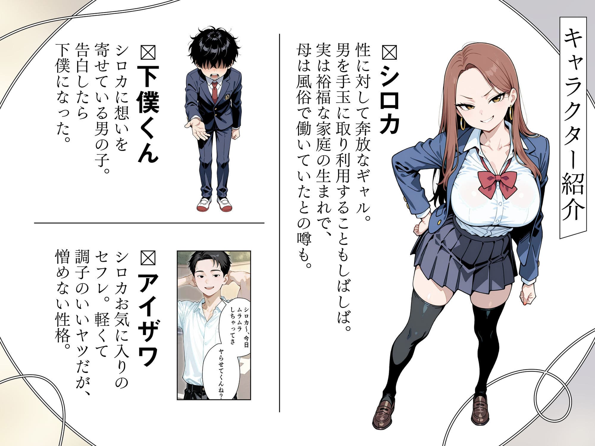 強気なヤリマン爆乳ギャルを好きになっちゃった結果 サンプル1