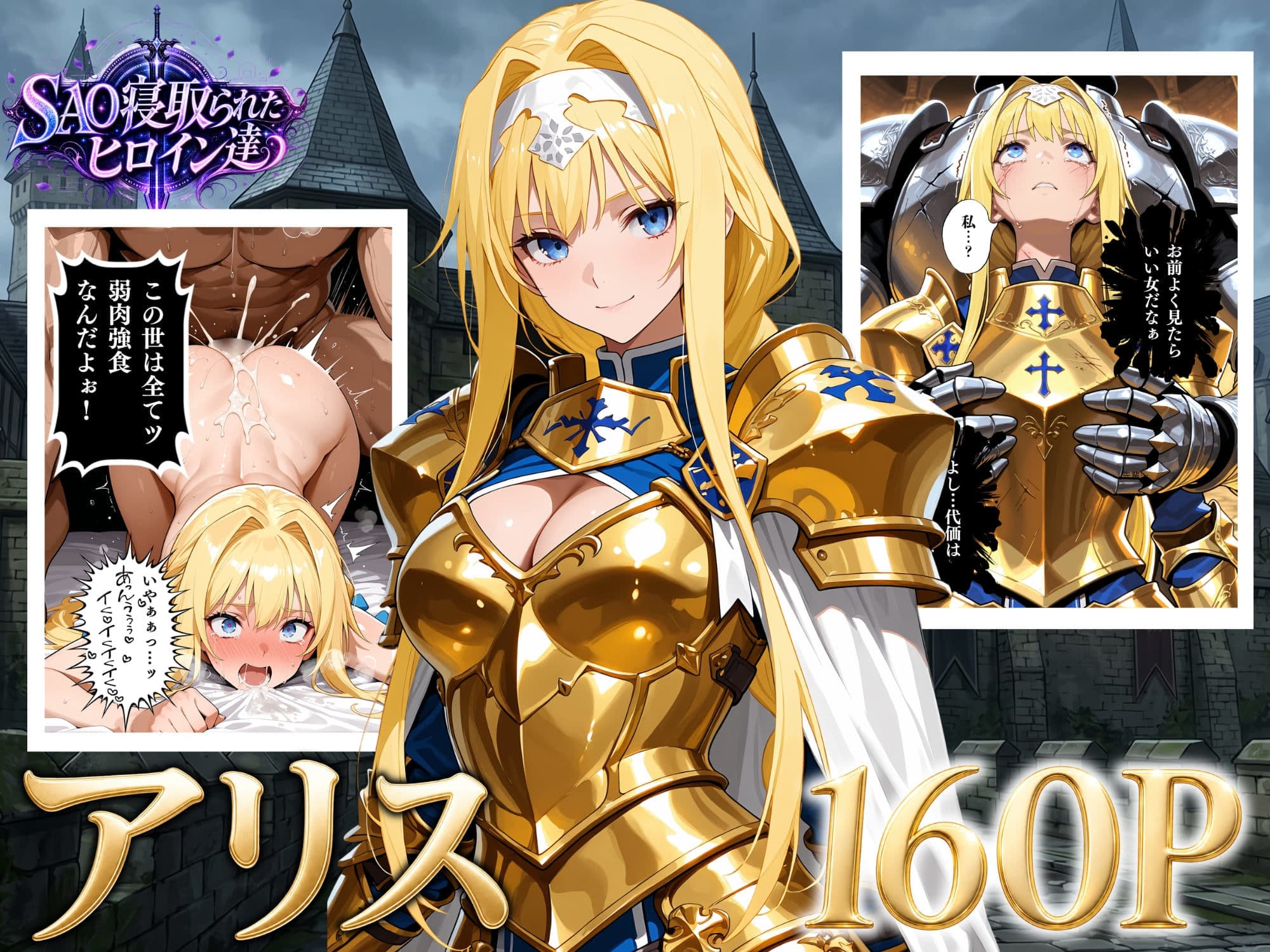 【総集編】SAO寝取られたヒロイン達 サンプル6