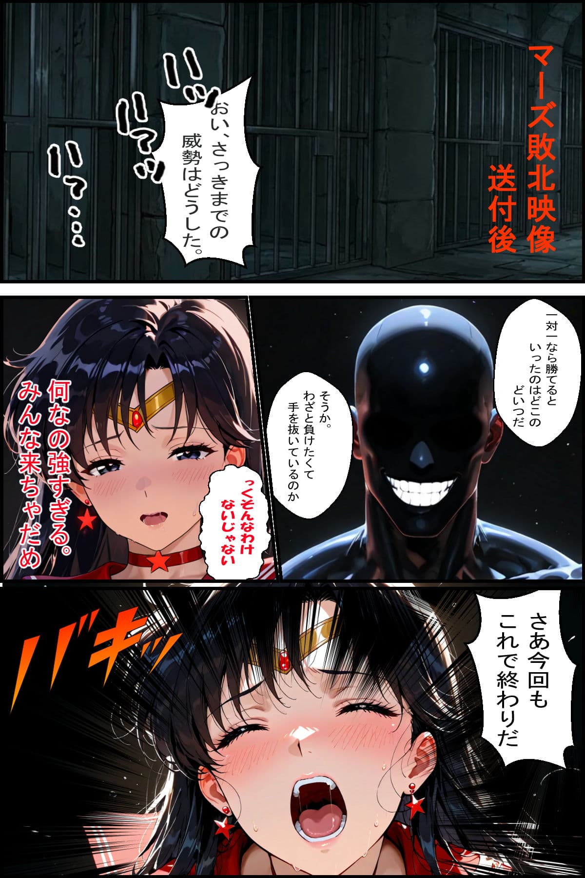 セーラー戦士敗北3  敗北の連鎖 金星編 サンプル1