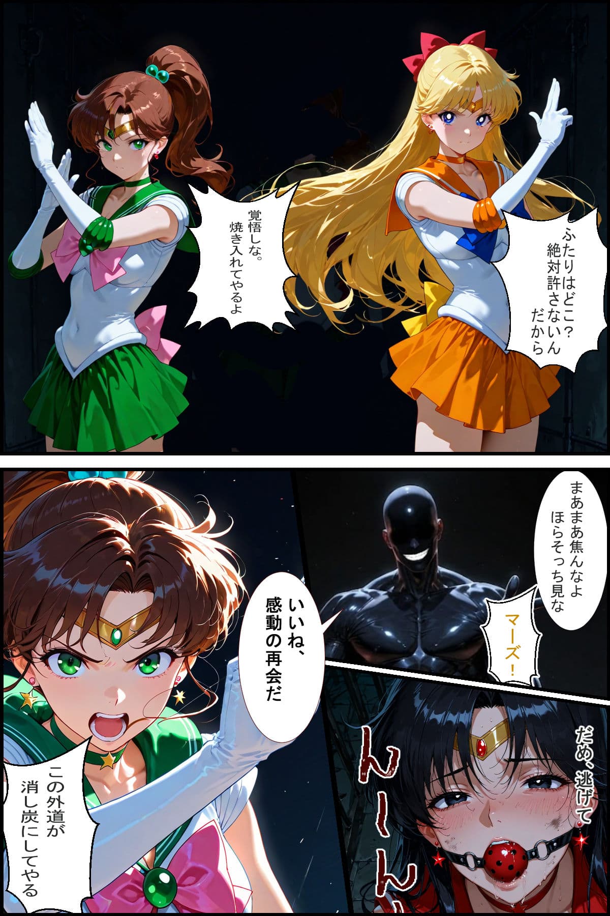 セーラー戦士敗北3  敗北の連鎖 金星編 サンプル5