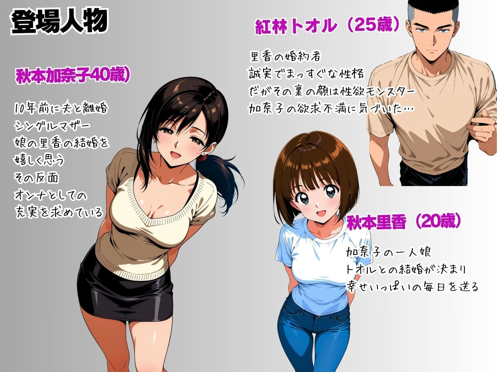贖罪  後編〜娘の婚約者と結婚式場でハメまくったシンママの憂い〜 サンプル1