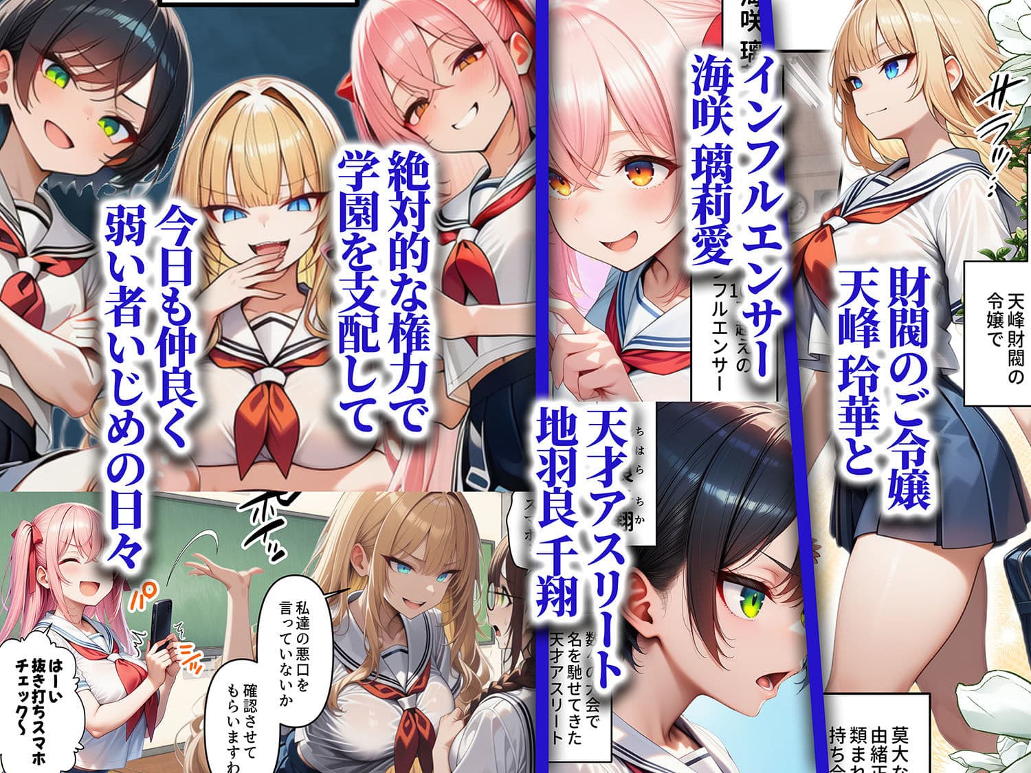 人質ライブ配信2 学園投票編 一軍女子がクラスのおもちゃ サンプル1