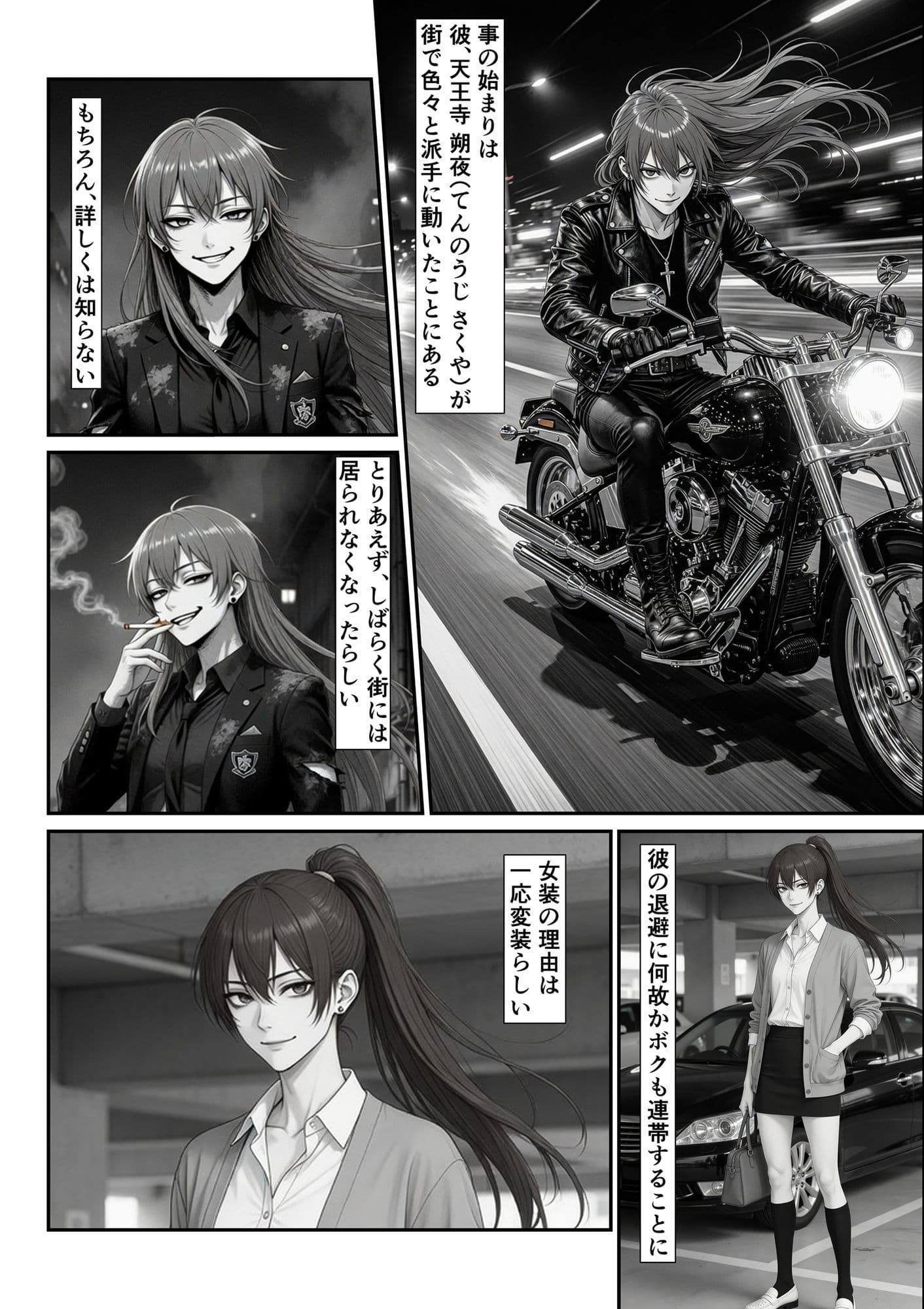 不良少年（嫁）と旅行に行く サンプル4
