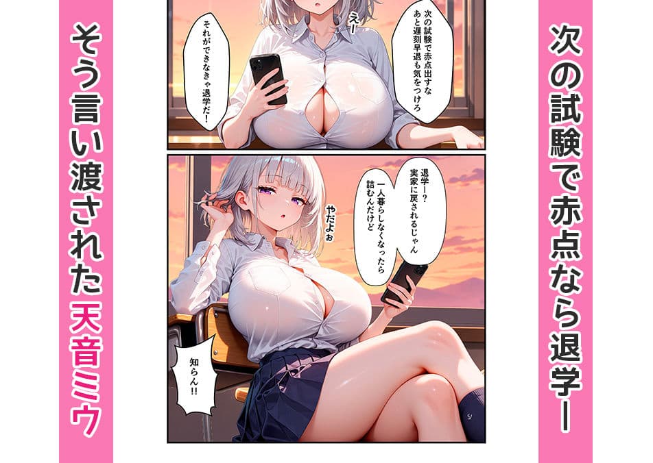 性に無関心なダウナーギャルと中出しセックスした話 サンプル1