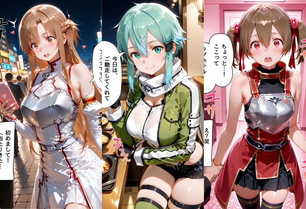 マッチングアプリで出会った美女をメス堕ちさせた話 S◯O編 サンプル1