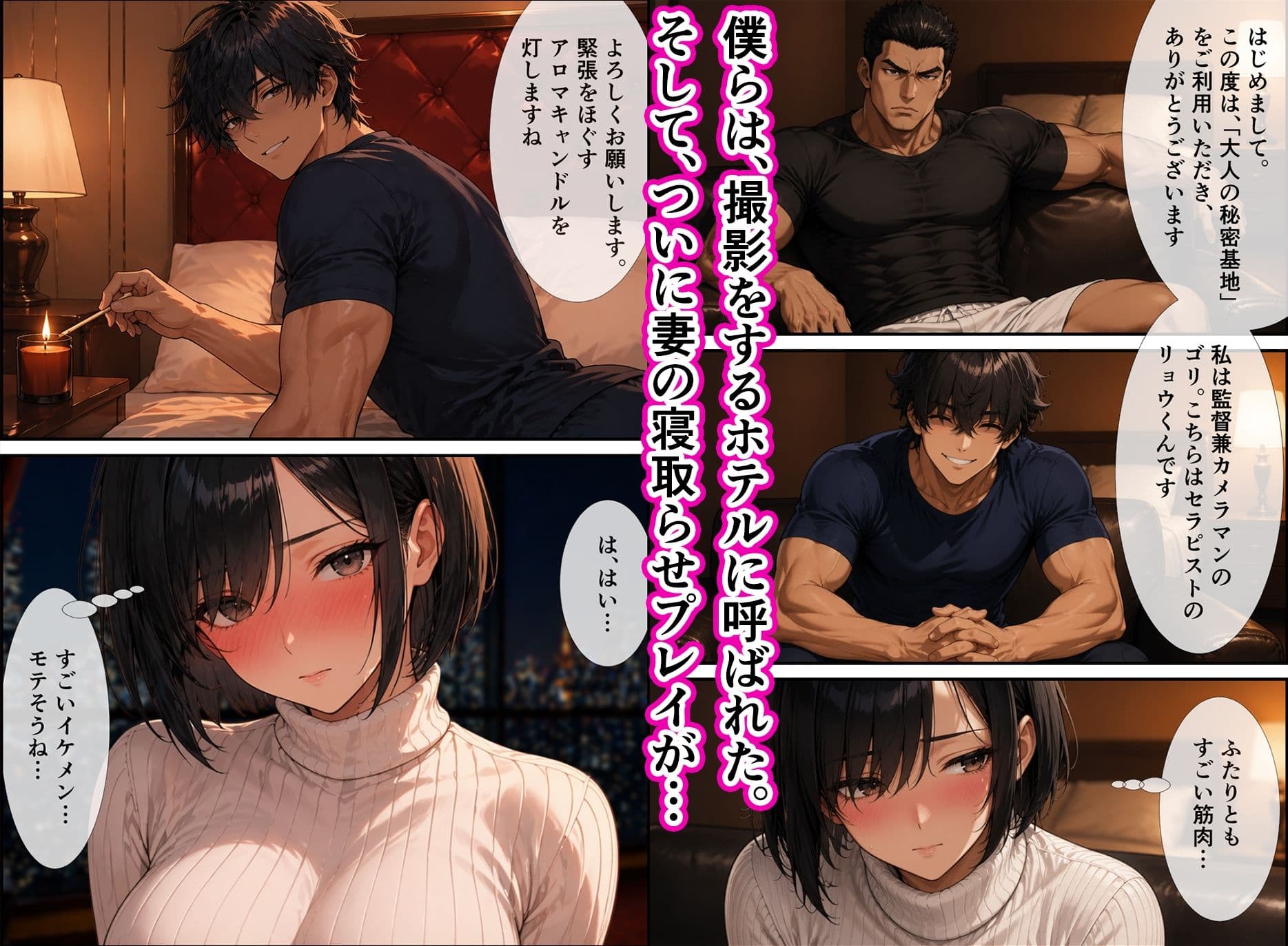 愛する妻を寝取らせ企画AVに出演させたらあまりの淫乱痴女ぶりで名作AVになってしまった件 サンプル4
