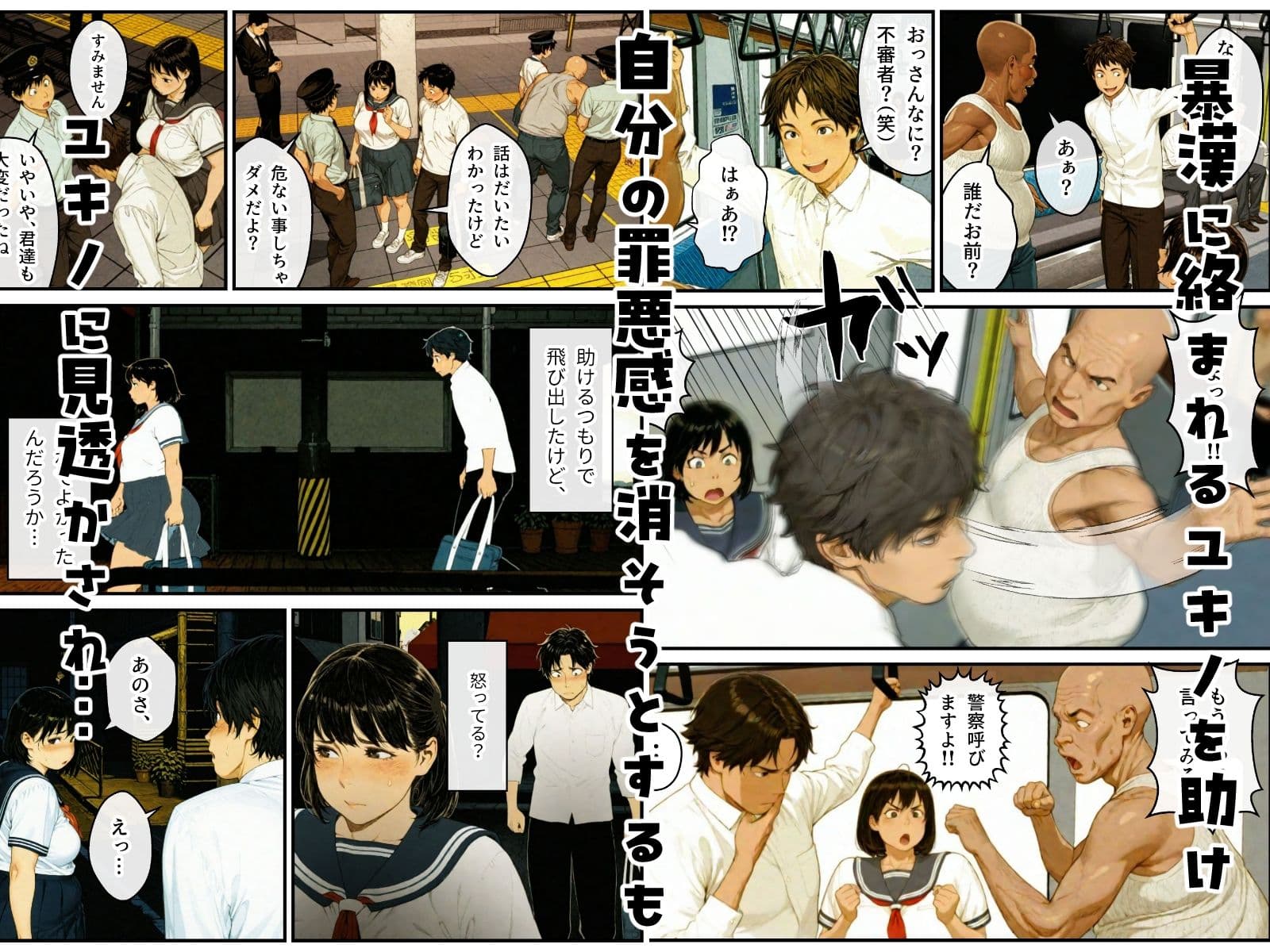ポチャで体臭キツイ幼馴染とラブラブ仲直りセックス！？ サンプル5