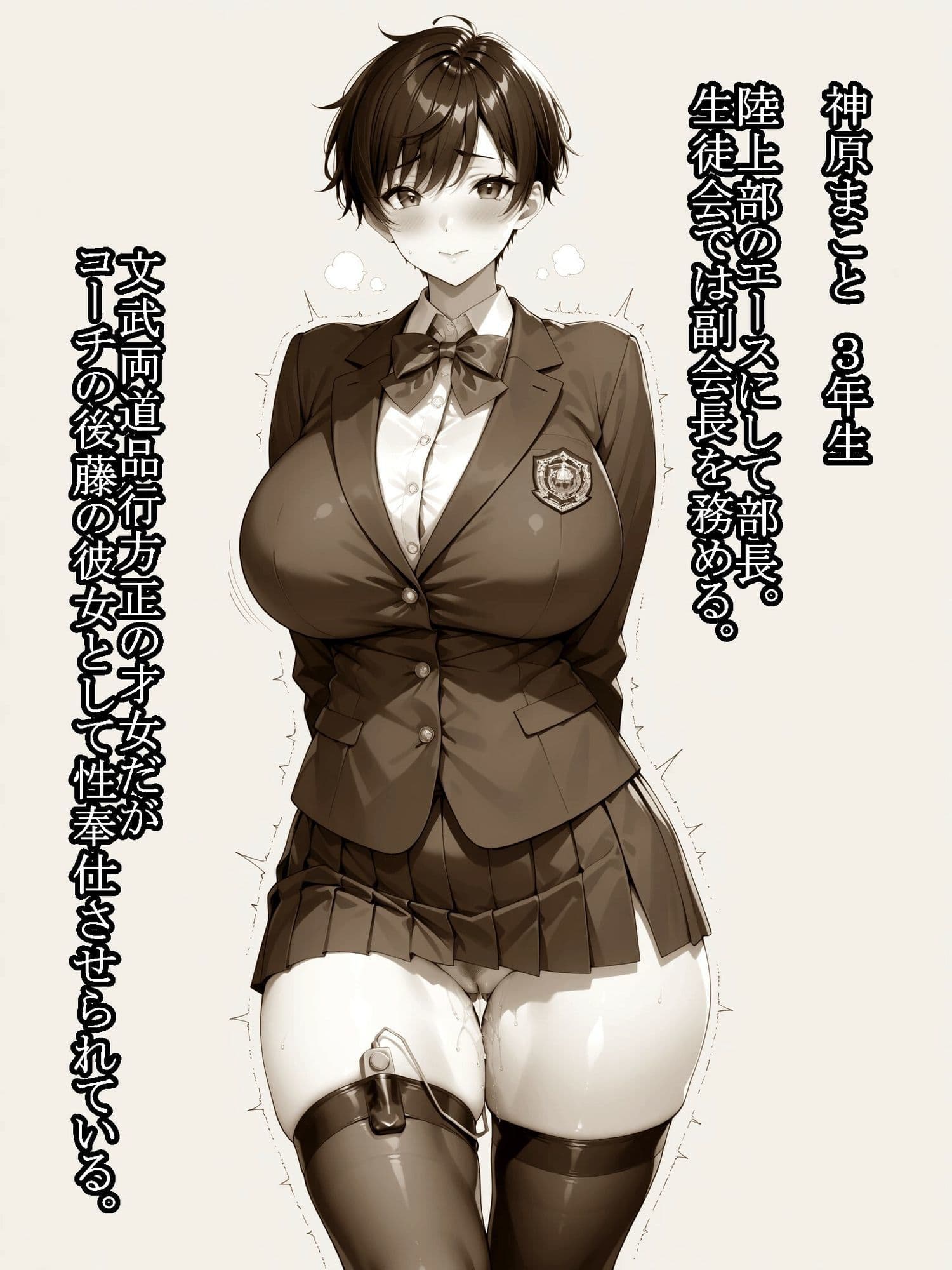 ボーイッシュな彼女を肉便器に堕とすまで 2 サンプル1