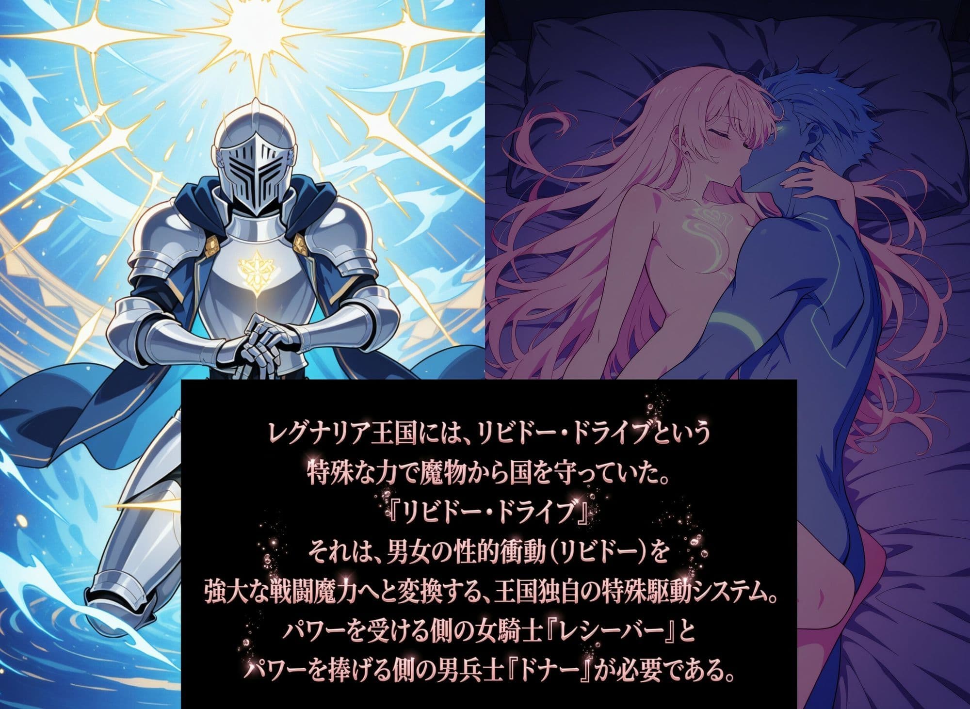 女騎士団長  どすけべ性交録  Vol.1:気高き王女のお漏らしメス堕ちせっくしゅ（はーと） サンプル1